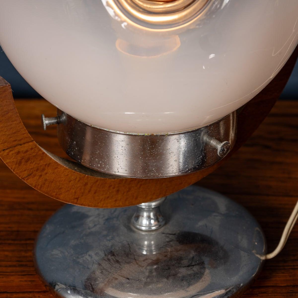 20thC Italian Pair Of Side Table Lamps By Gaetano Sciolari For Mazzega c.1970 1
