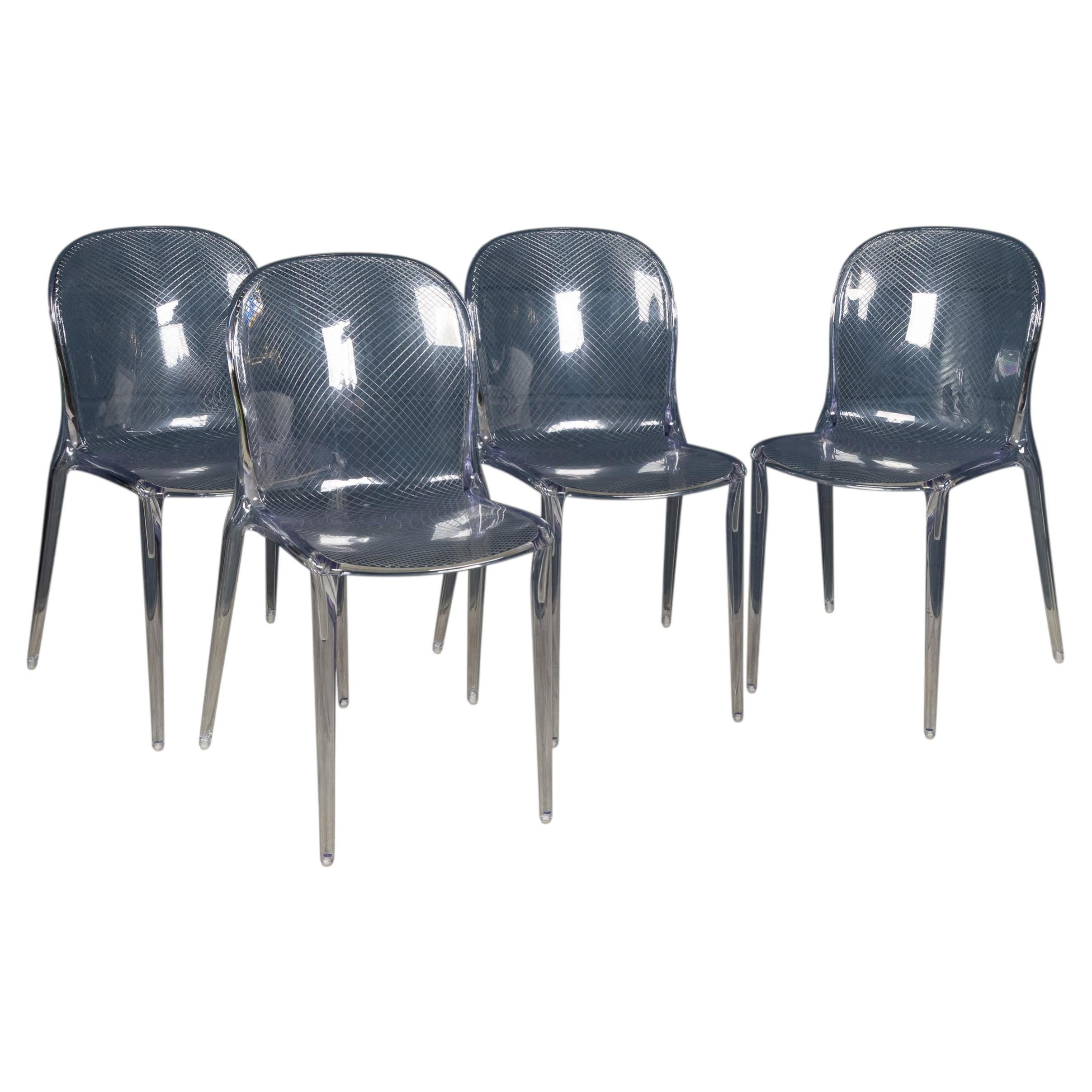 20thC Italian Set Of Four "La Marie" Chairs By Philippe Starck For Kartell For Sale