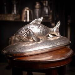 20. Jahrhundert Italienische versilberte Servierplatte von Franco Lapini, Florenz ca. 1970