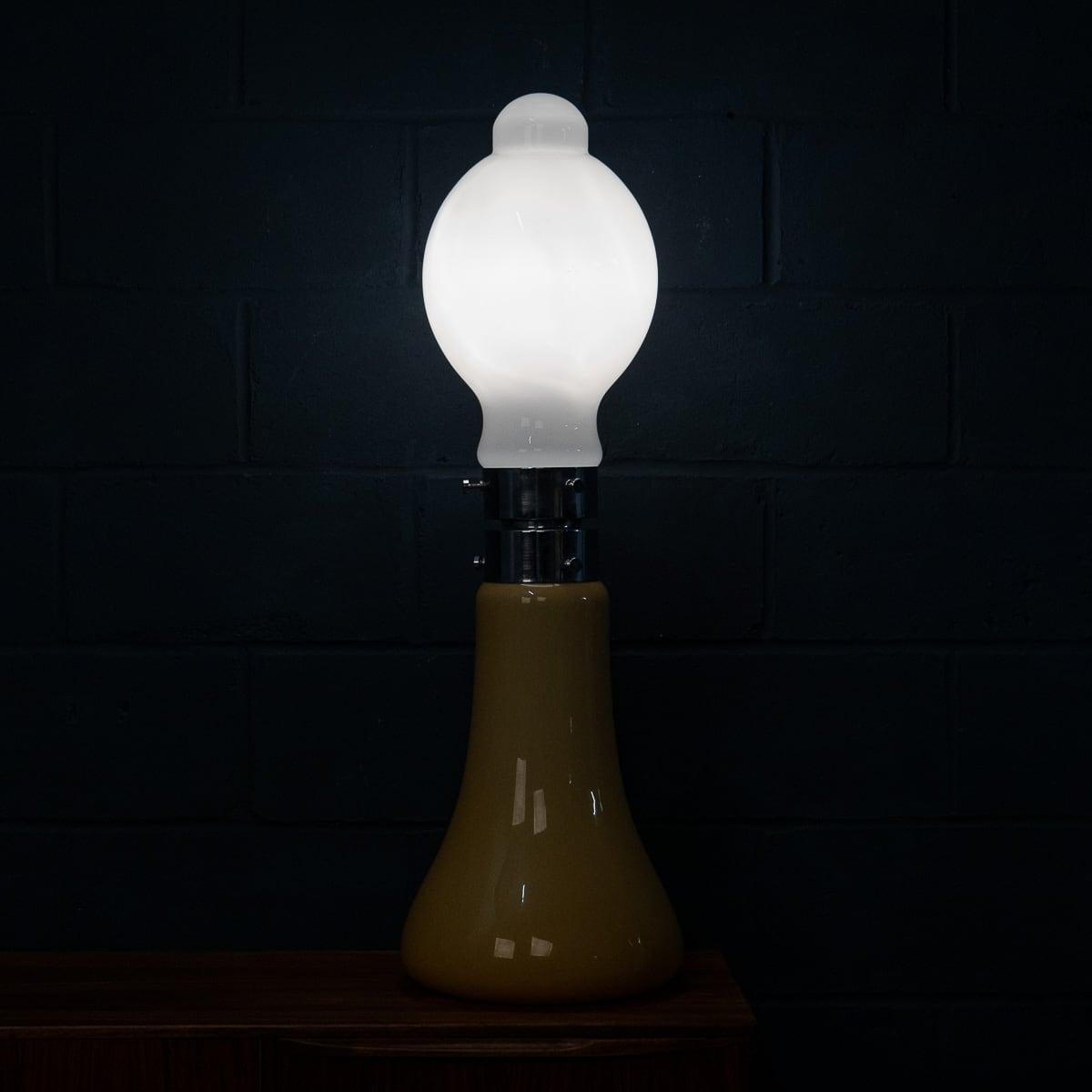 20th Century 20thC Italian Table / Floor Lamp By Carlo Nason For Mazzega, Murano c.1970 For Sale