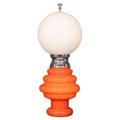 Italienische Tischlampe des 20. Jahrhunderts von Carlo Nason für Mazzega, hergestellt in Murano, um 1970