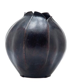 Vintage 20th Century Japanese Lotus-Form Vase
