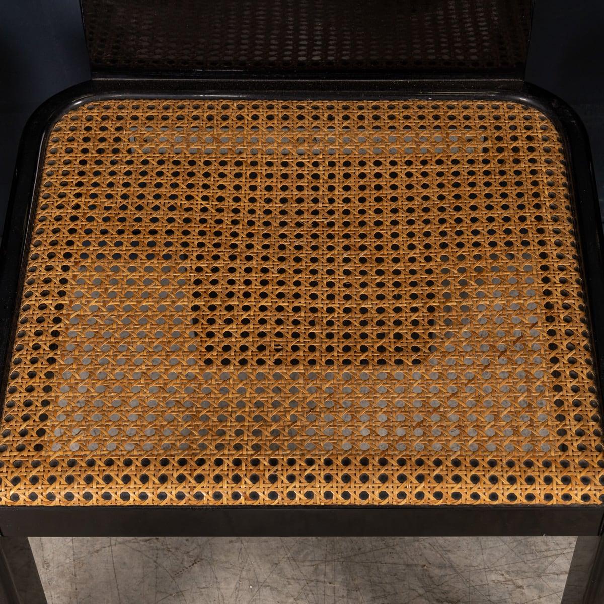 20thC Lacquered Wood Games Table & Chairs By Pierluigi Molinari For Pozzi, Milan For Sale 13