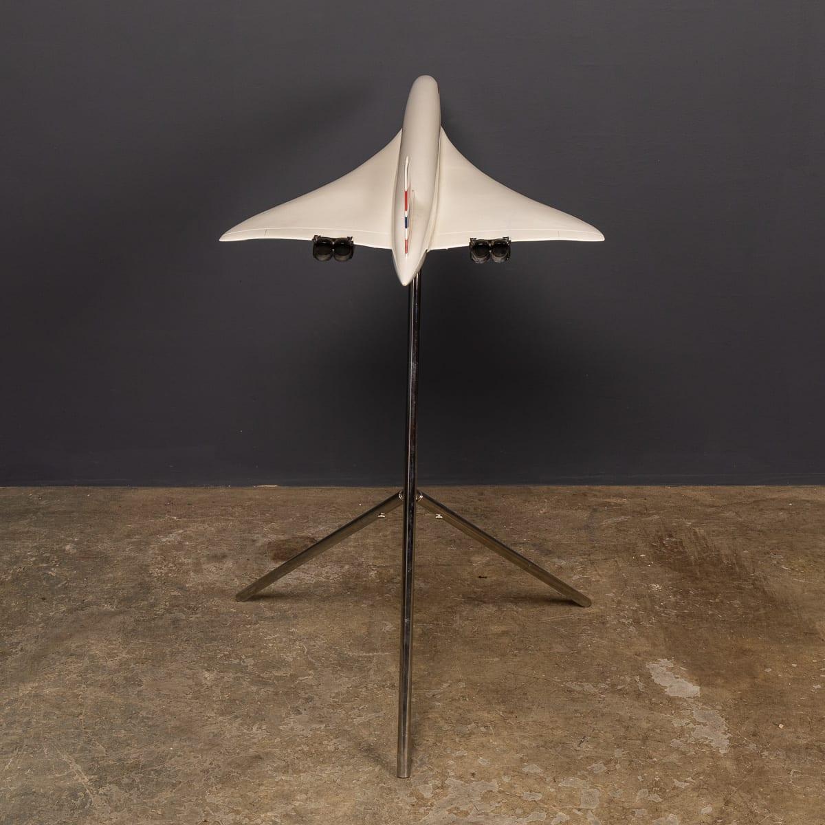 20thC Large British Airways Concorde Model By Space Models, England c ...