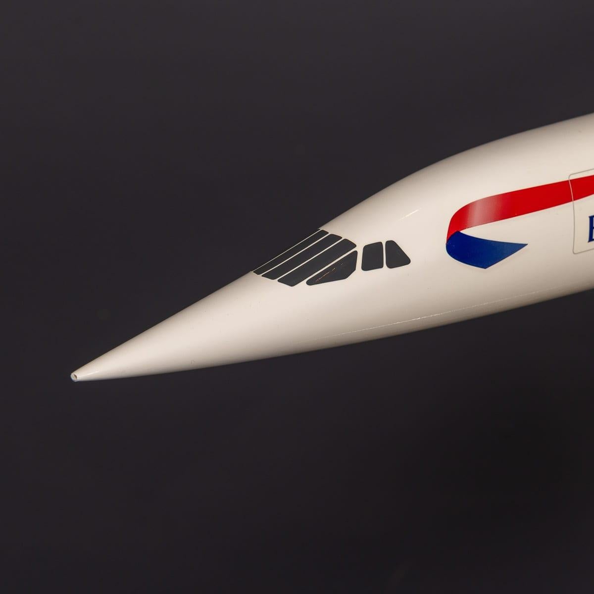 20thC Large British Airways Concorde Model By Space Models, England c ...