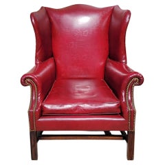 20Thc Leather Wing Chair