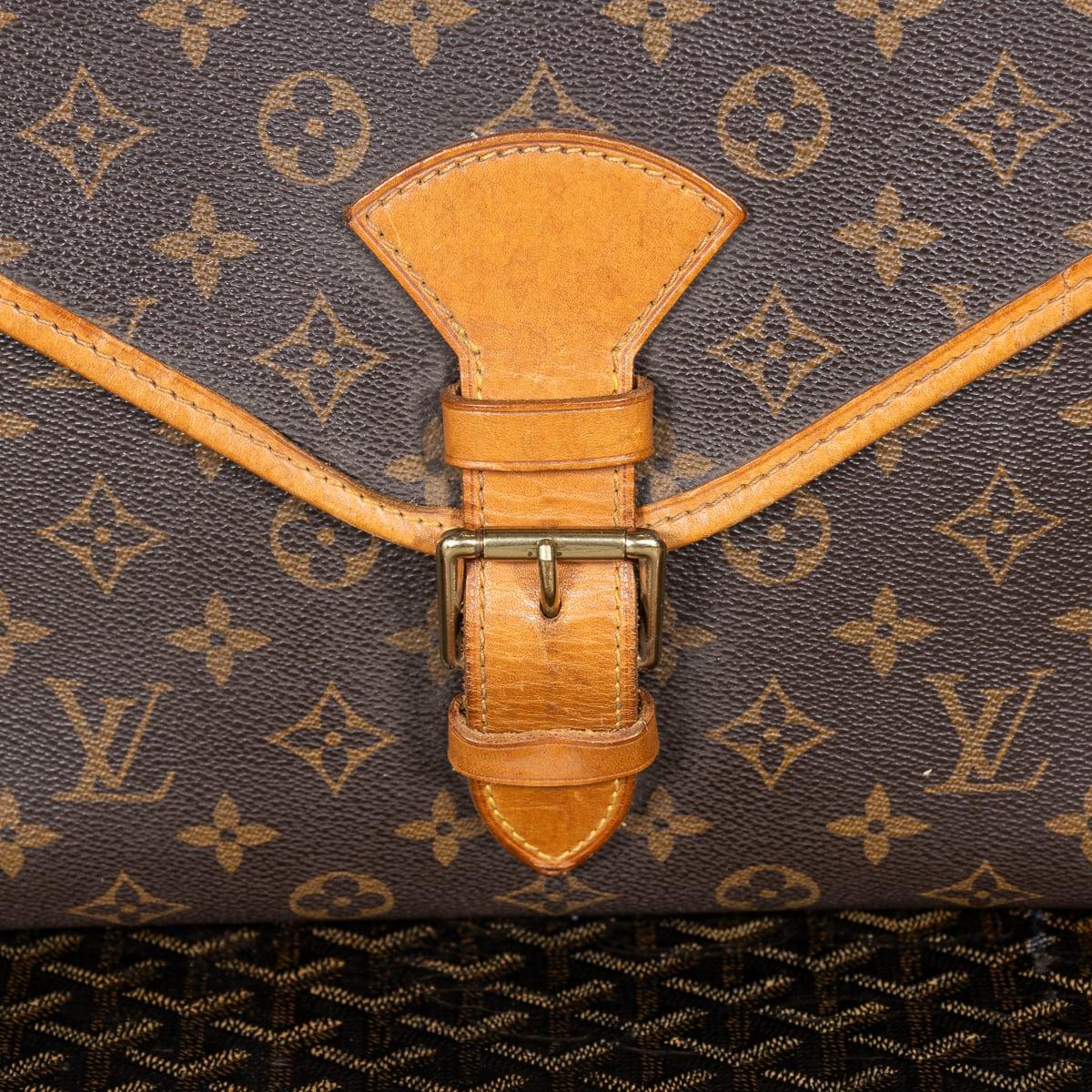 Sac à main Louis Vuitton du 20e siècle en toile Monogram, fabriqué en France vers 1990 en vente 1