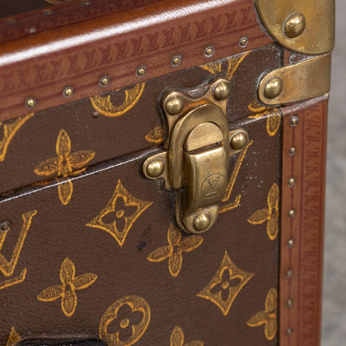 20thC Louis Vuitton Hat Case In Monogram Canvas, Converted Into A Humidor c.1950 For Sale 7