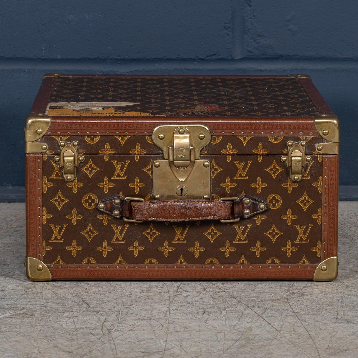 Other 20thC Louis Vuitton Hat Case In Monogram Canvas, Converted Into A Humidor c.1950 For Sale