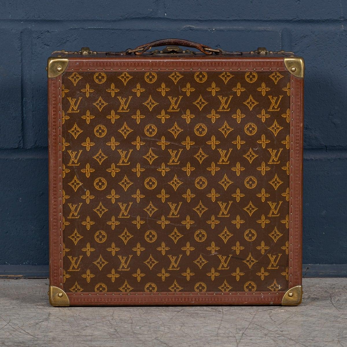 20thC Louis Vuitton Hat Case In Monogram Canvas, Converted Into A Humidor c.1950 For Sale 1