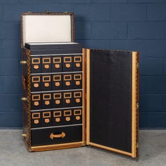 20thC Louis Vuitton "Lily Pons" Show Trunk In Monogram Canvas, France c.1930