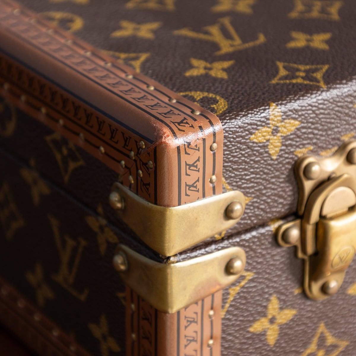 20thC Louis Vuitton Presidential Briefcase In Monogram Canvas, France c.1980 For Sale 10