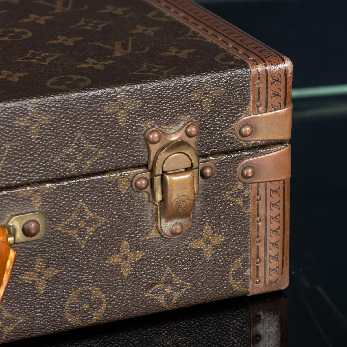 20thC Louis Vuitton Presidential Briefcase In Monogram Canvas, France c.1980 For Sale 13