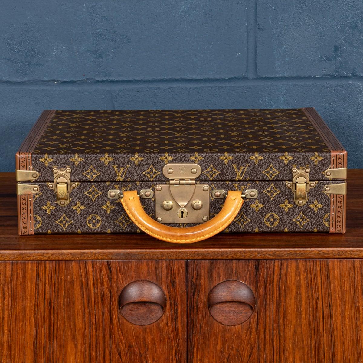 Other 20thC Louis Vuitton Presidential Briefcase In Monogram Canvas, France c.1980 For Sale