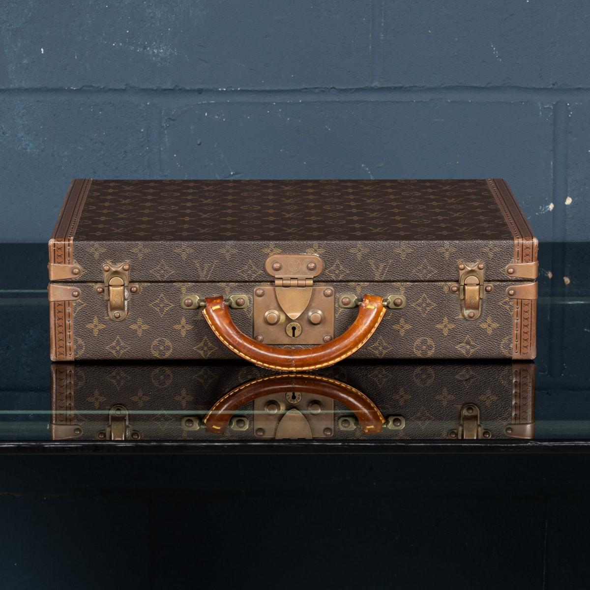 Other 20thC Louis Vuitton Presidential Briefcase In Monogram Canvas, France c.1980 For Sale