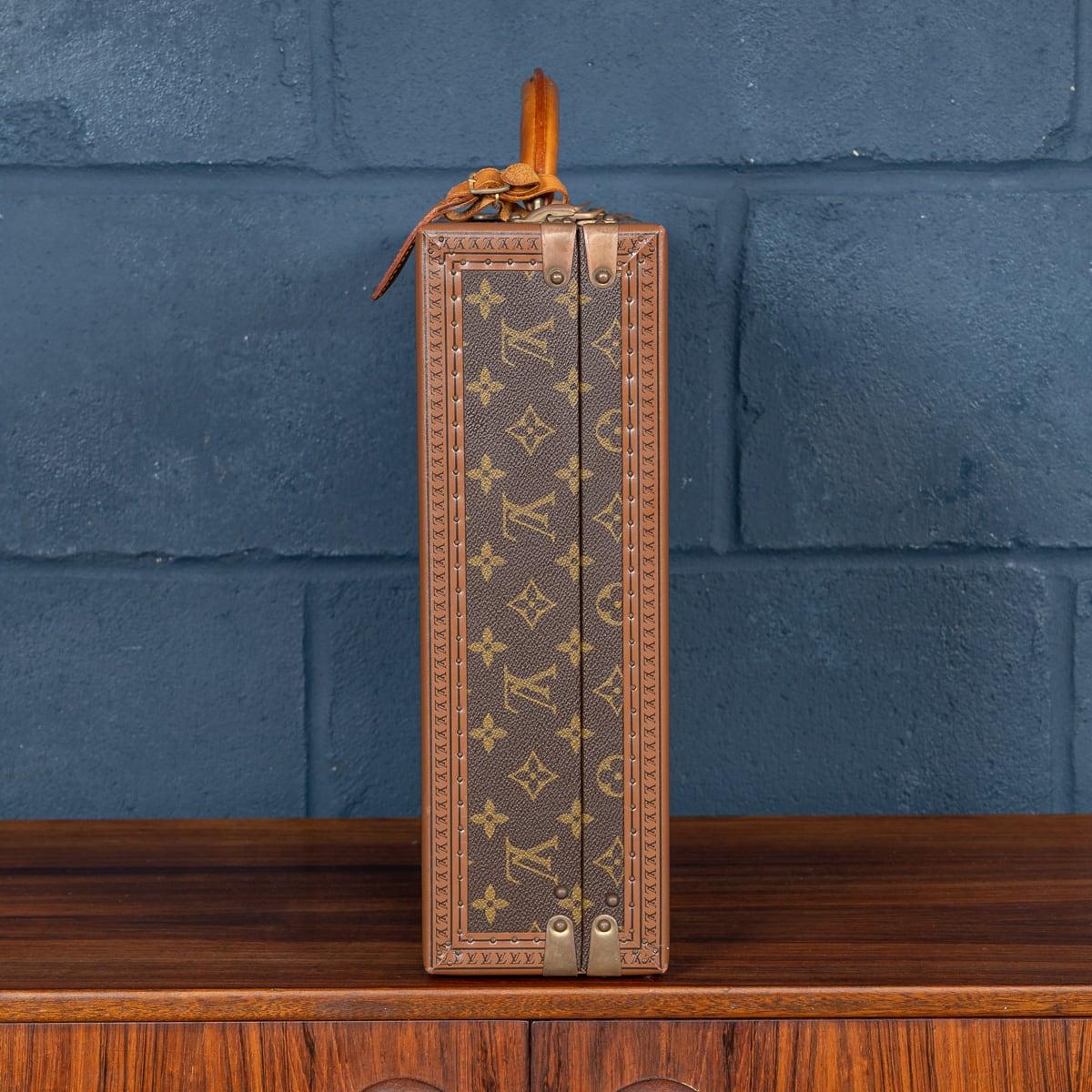 French 20thC Louis Vuitton Presidential Briefcase In Monogram Canvas, France c.1980