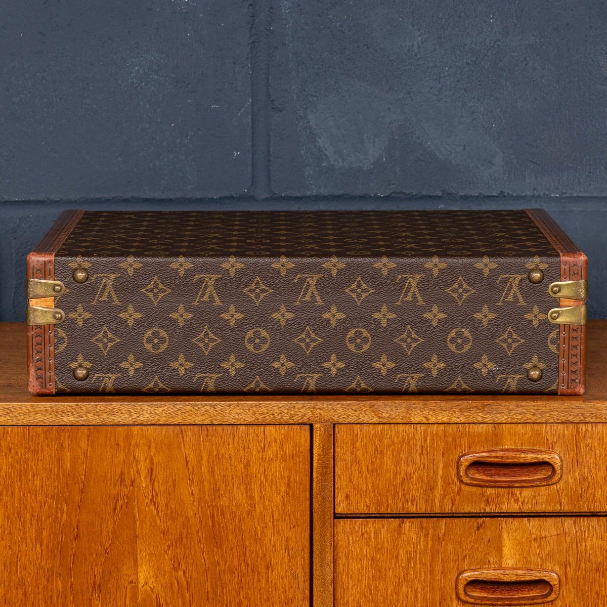 20thC Louis Vuitton Presidential Briefcase In Monogram Canvas, France c.1980 In Good Condition In Royal Tunbridge Wells, Kent