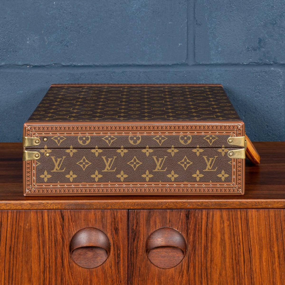 20th Century 20thC Louis Vuitton Presidential Briefcase In Monogram Canvas, France c.1980 For Sale