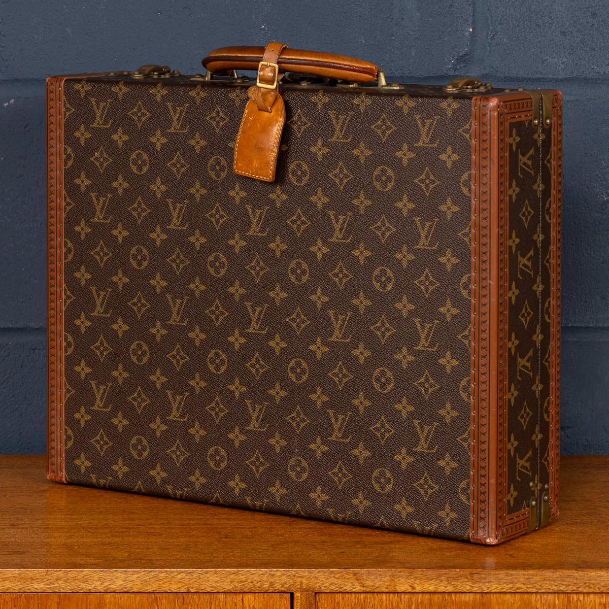 20thC Louis Vuitton Presidential Briefcase In Monogram Canvas, France c.1980 1