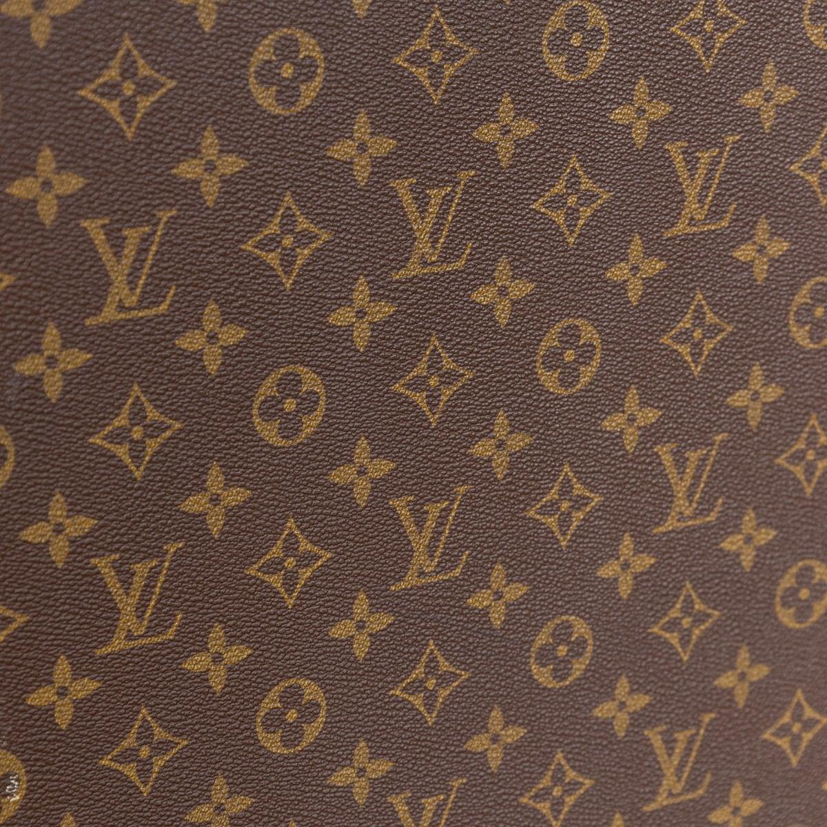 Louis Vuitton Presidential Aktentasche des 20. Jahrhunderts in Monogramm aus Segeltuch, hergestellt in Frankreich im Angebot 13