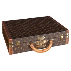 20thC Louis Vuitton Presidential Briefcase In Monogram Canvas, Made In France
