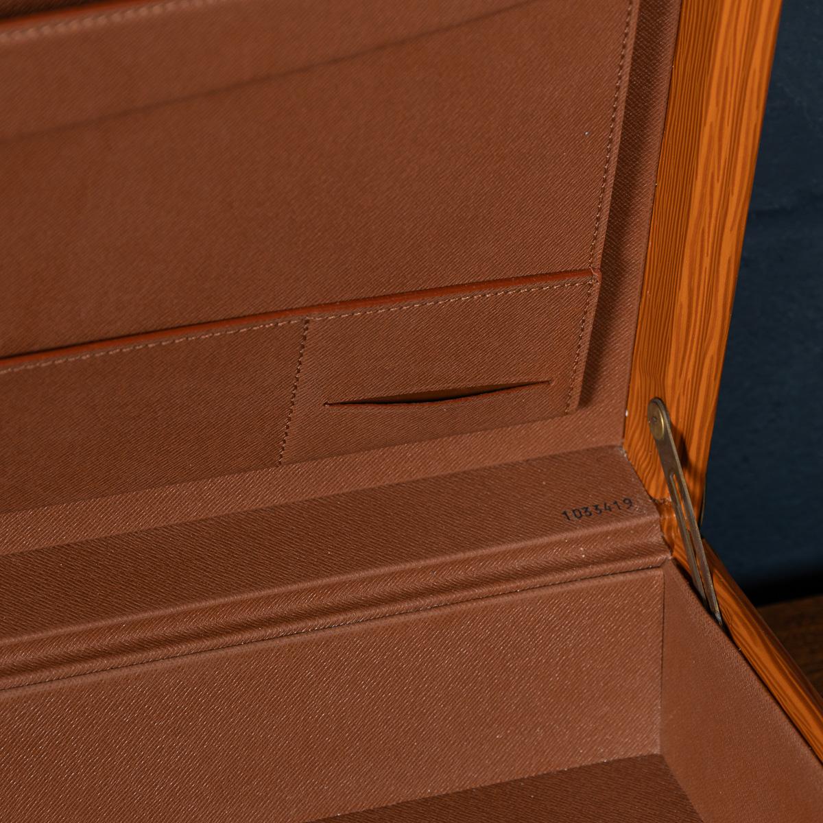 20thC Louis Vuitton Präsidentschafts Aktentasche In Orange Epi Leder, Made In France im Angebot 4