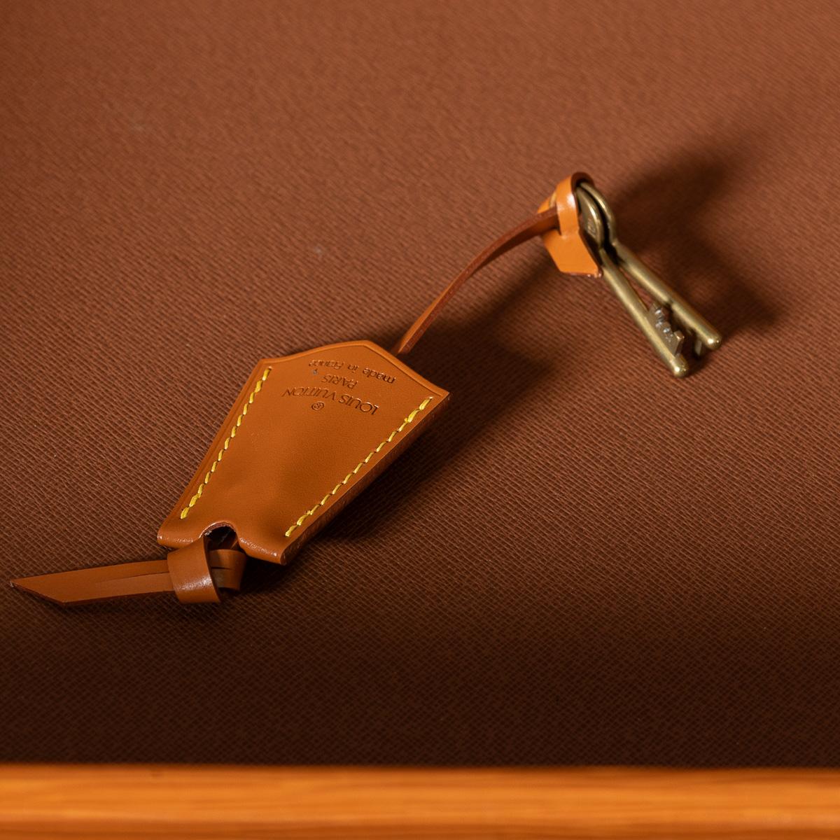 20thC Louis Vuitton Präsidentschafts Aktentasche In Orange Epi Leder, Made In France im Angebot 5