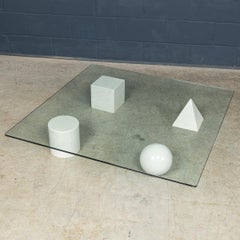 20thC 'Metafora' Coffee Table By Lella & Massimo Vignelli For Casigliani c.1980