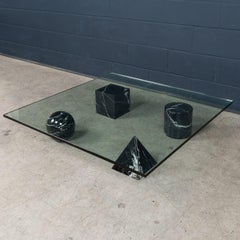 20thC 'Metafora' Coffee Table By Lella & Massimo Vignelli For Casigliani c.1980