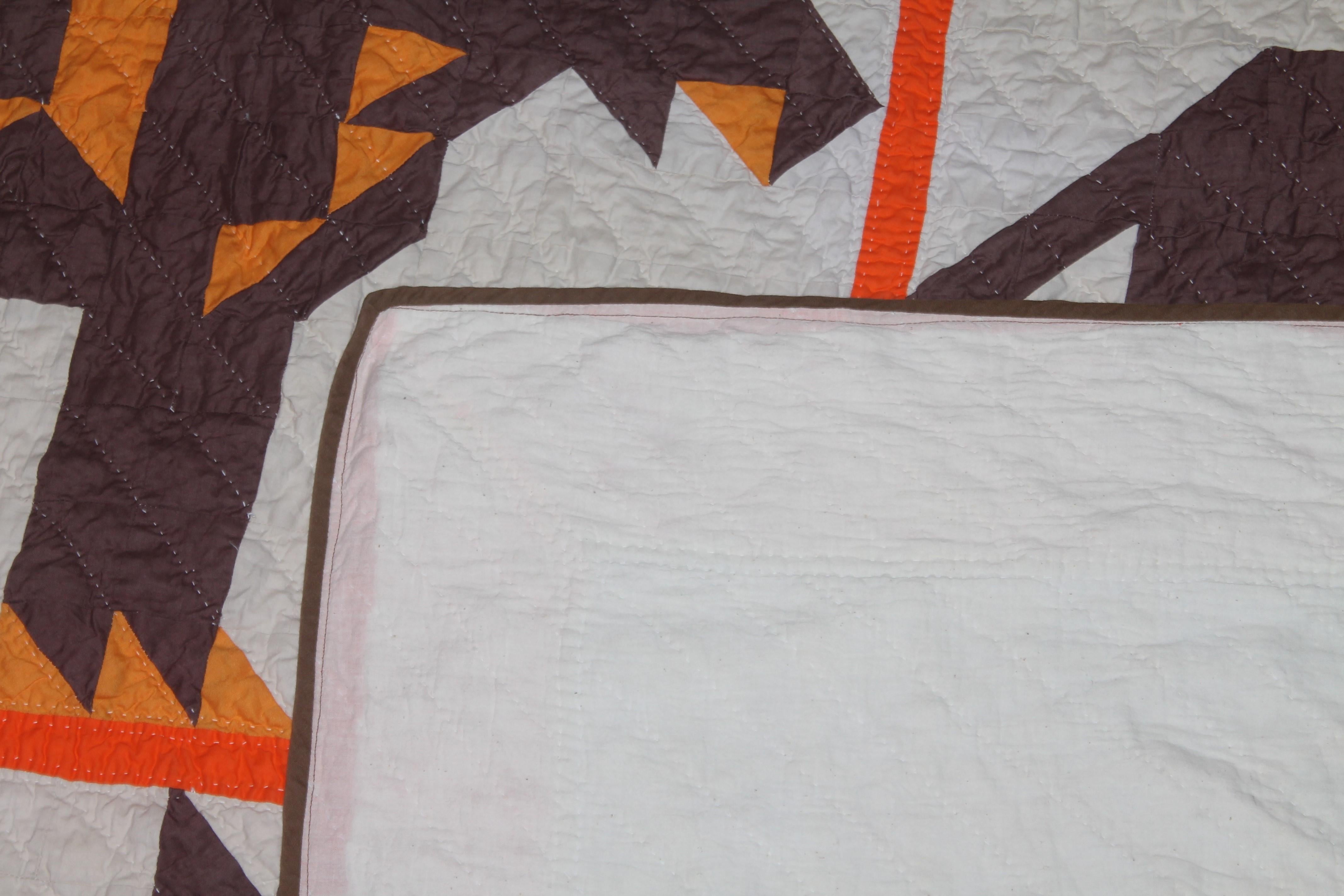 20th Century Mid Western Donkey Quilt In Good Condition In Los Angeles, CA