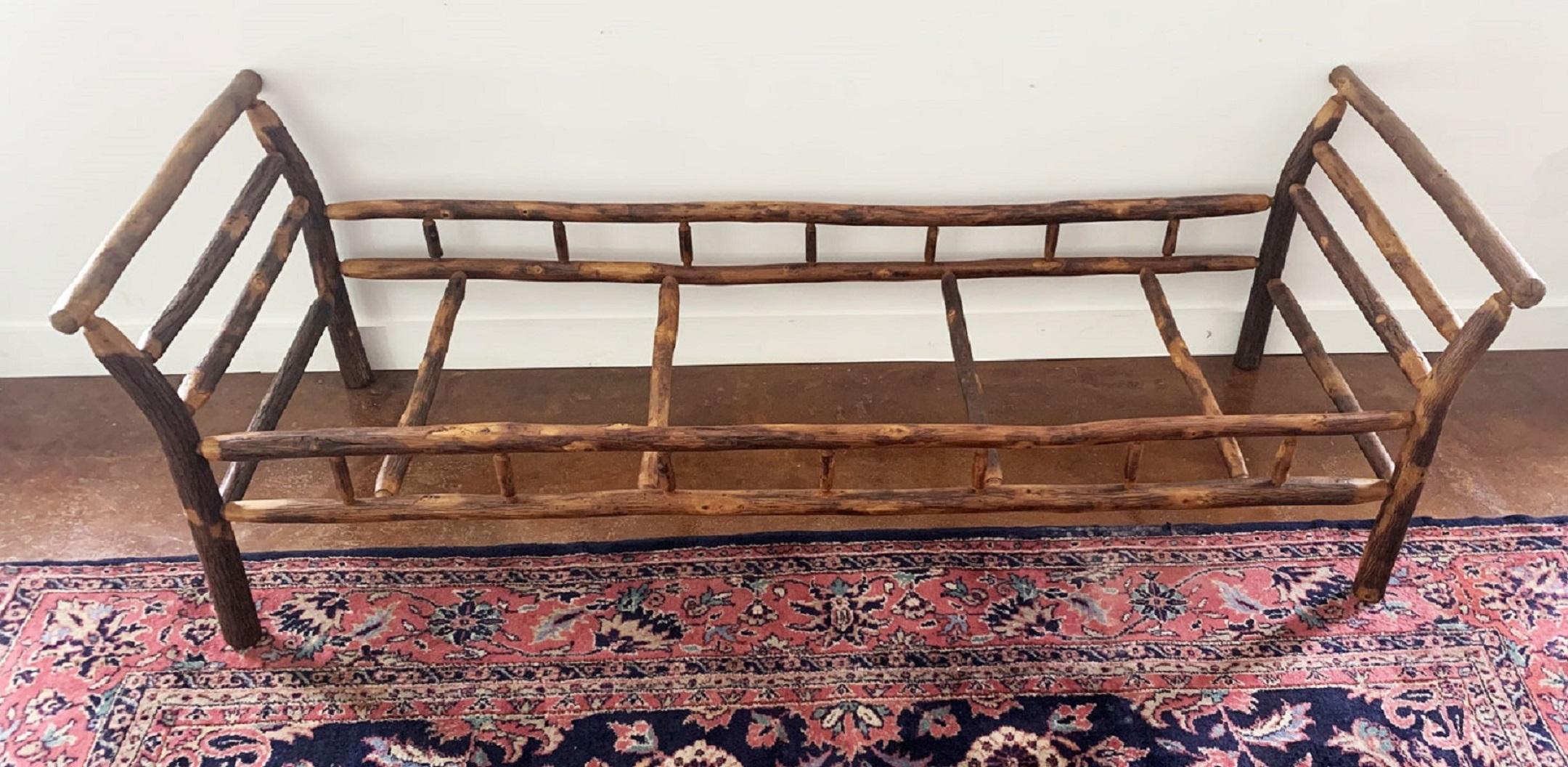 American 20Thc Old Hickory Day Bed For Sale