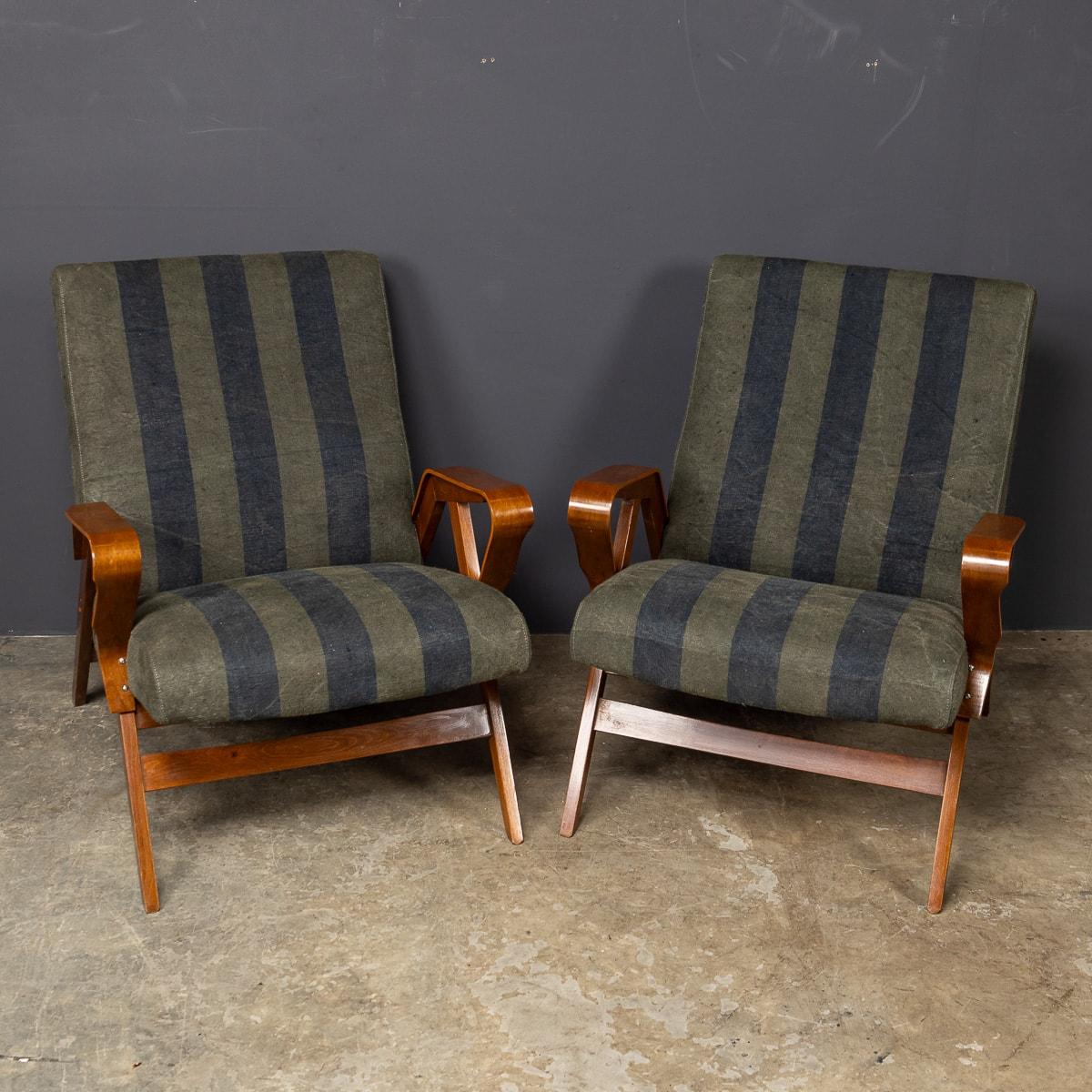 Other 20thC Pair Of Czech Bentwood Armchairs By Frantisek Jirak For Tatra c.1960