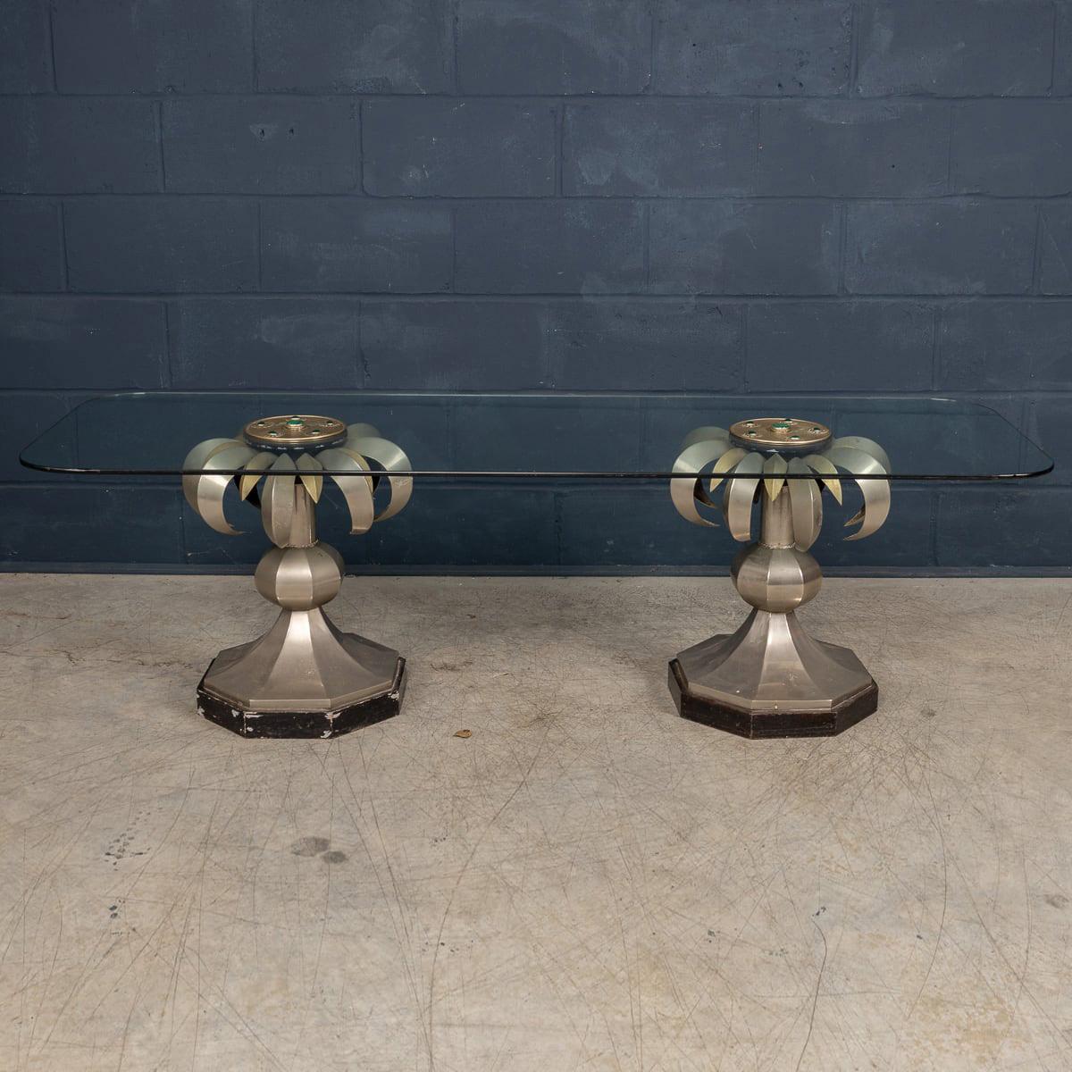 Anthony Redmile is a British Postwar and Contemporary sculptor who was born in 1945 and established himself on the London interior design scene in the 1960s, producing eclectic and distinctive pieces for his clients. This console table is typical of