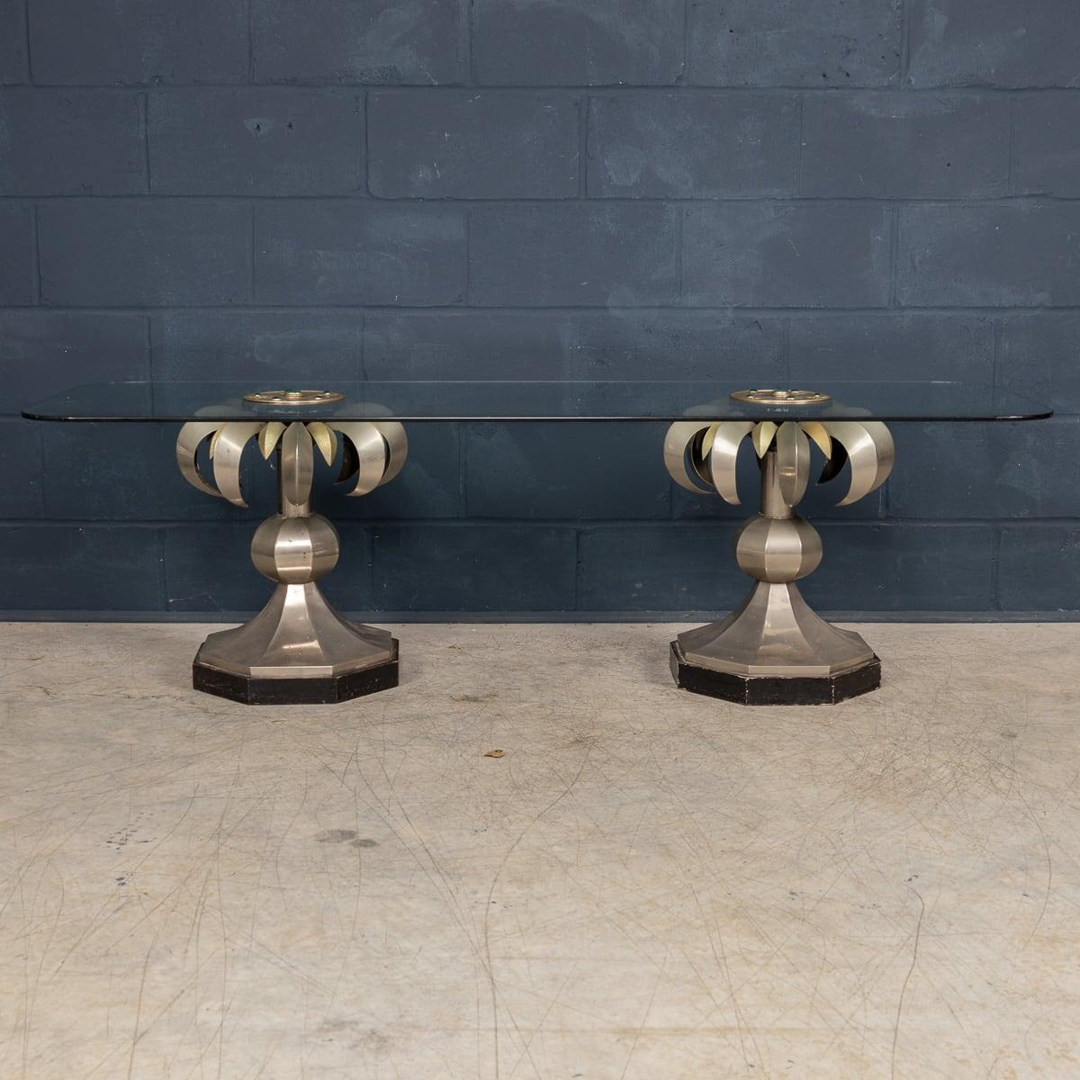 Metal 20thC Rare English Console Table / Sideboard By Anthony Redmile, London c.1970 For Sale