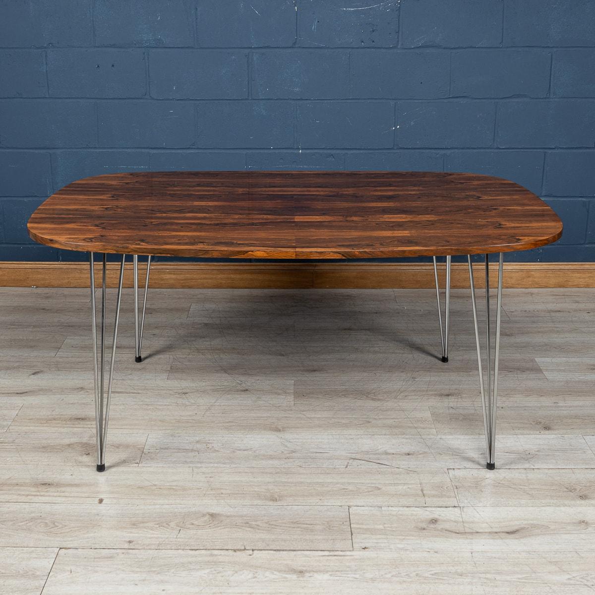 Norwegian 20thC Rosewood Dining Table & Chairs By Hans Brattrud For Hove Mobler, Norway For Sale