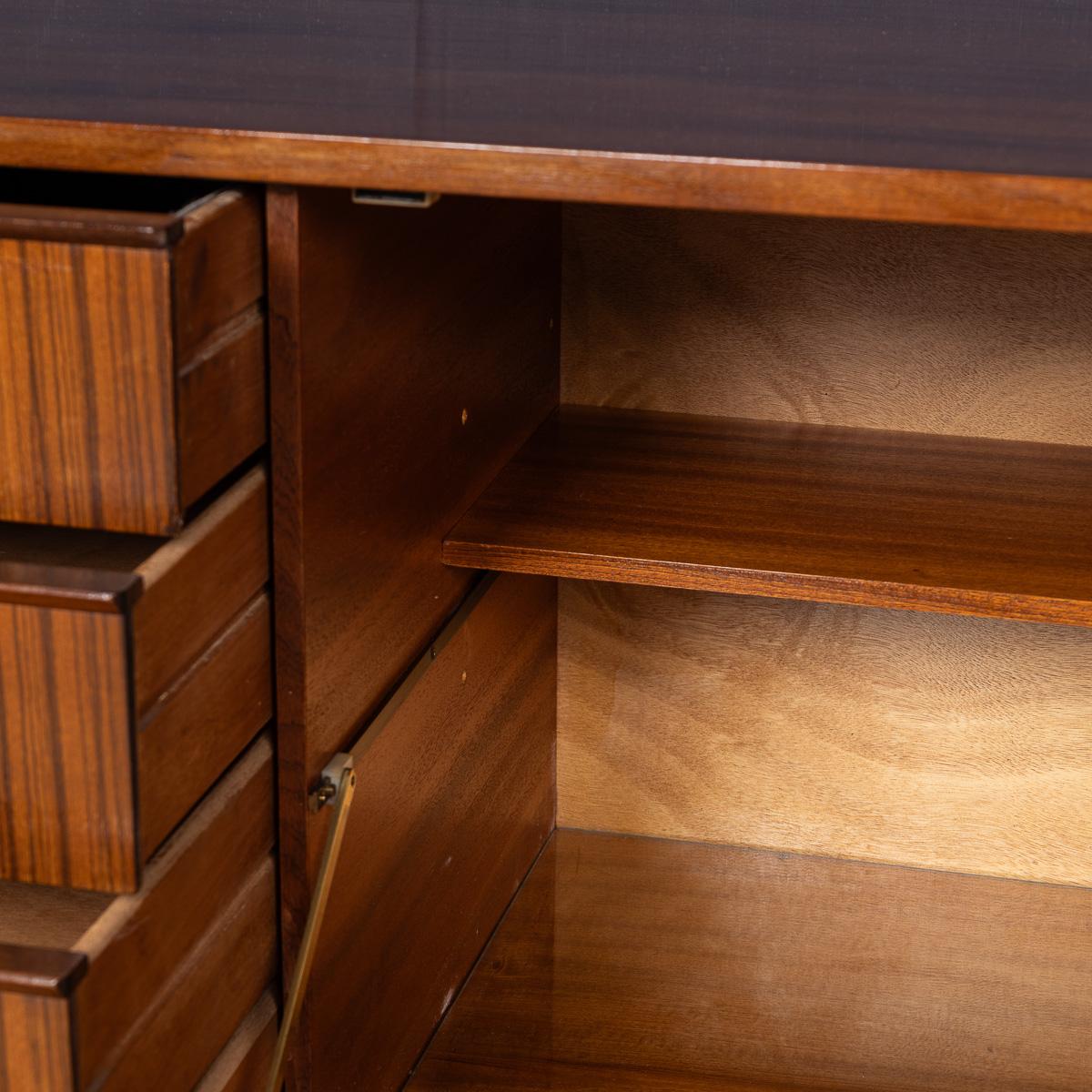 20thC Rosewood Sideboard Designed By Tom Robertson For A.H. Mcintosh & Co Ltd For Sale 6