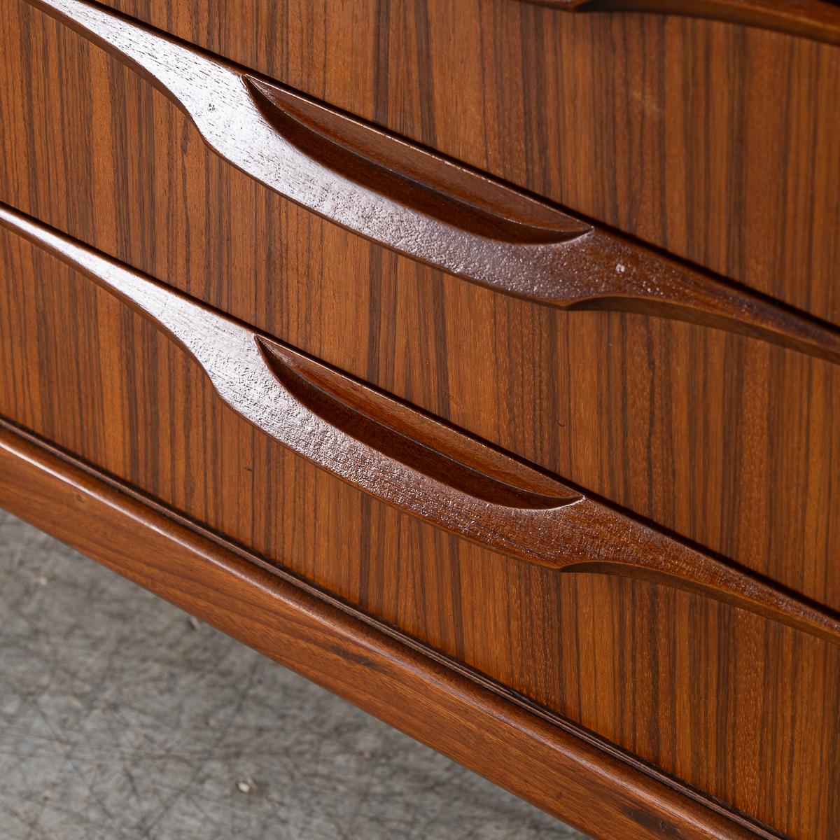 20thC Rosewood Sideboard Designed By Tom Robertson For A.H. Mcintosh & Co Ltd For Sale 11