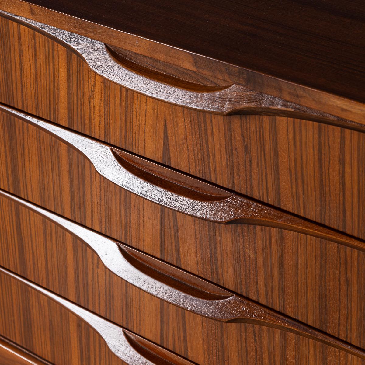 20thC Rosewood Sideboard Designed By Tom Robertson For A.H. Mcintosh & Co Ltd For Sale 12
