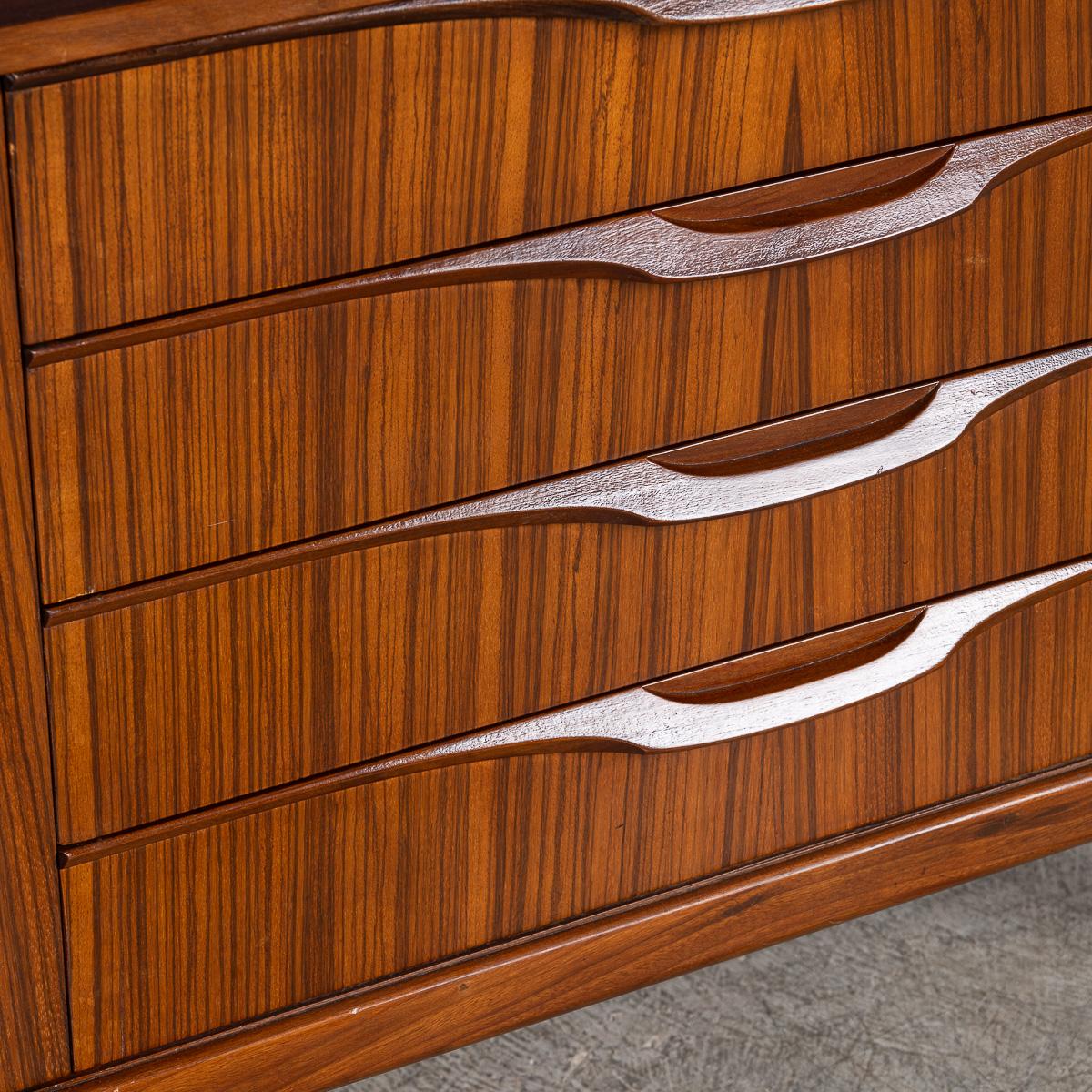20thC Rosewood Sideboard Designed By Tom Robertson For A.H. Mcintosh & Co Ltd For Sale 13