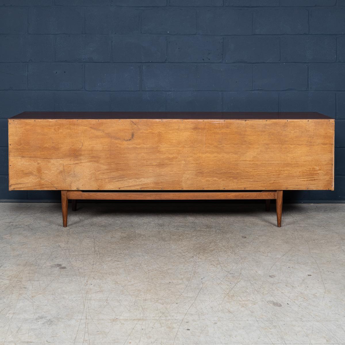 20th Century 20thC Rosewood Sideboard Designed By Tom Robertson For A.H. Mcintosh & Co Ltd For Sale
