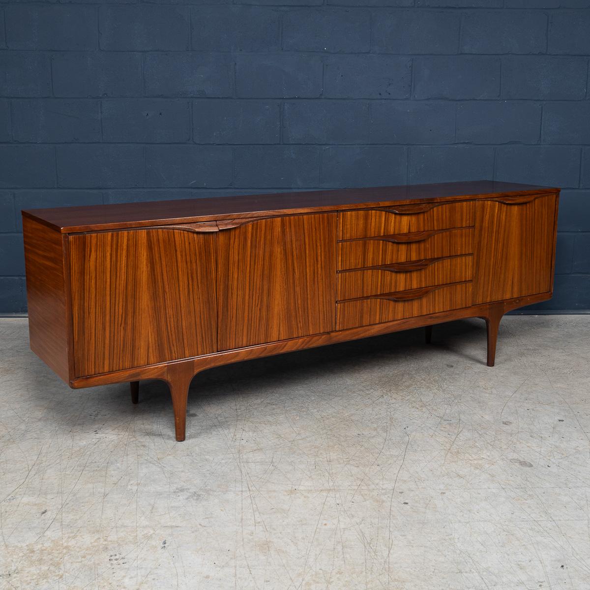 Wood 20thC Rosewood Sideboard Designed By Tom Robertson For A.H. Mcintosh & Co Ltd For Sale