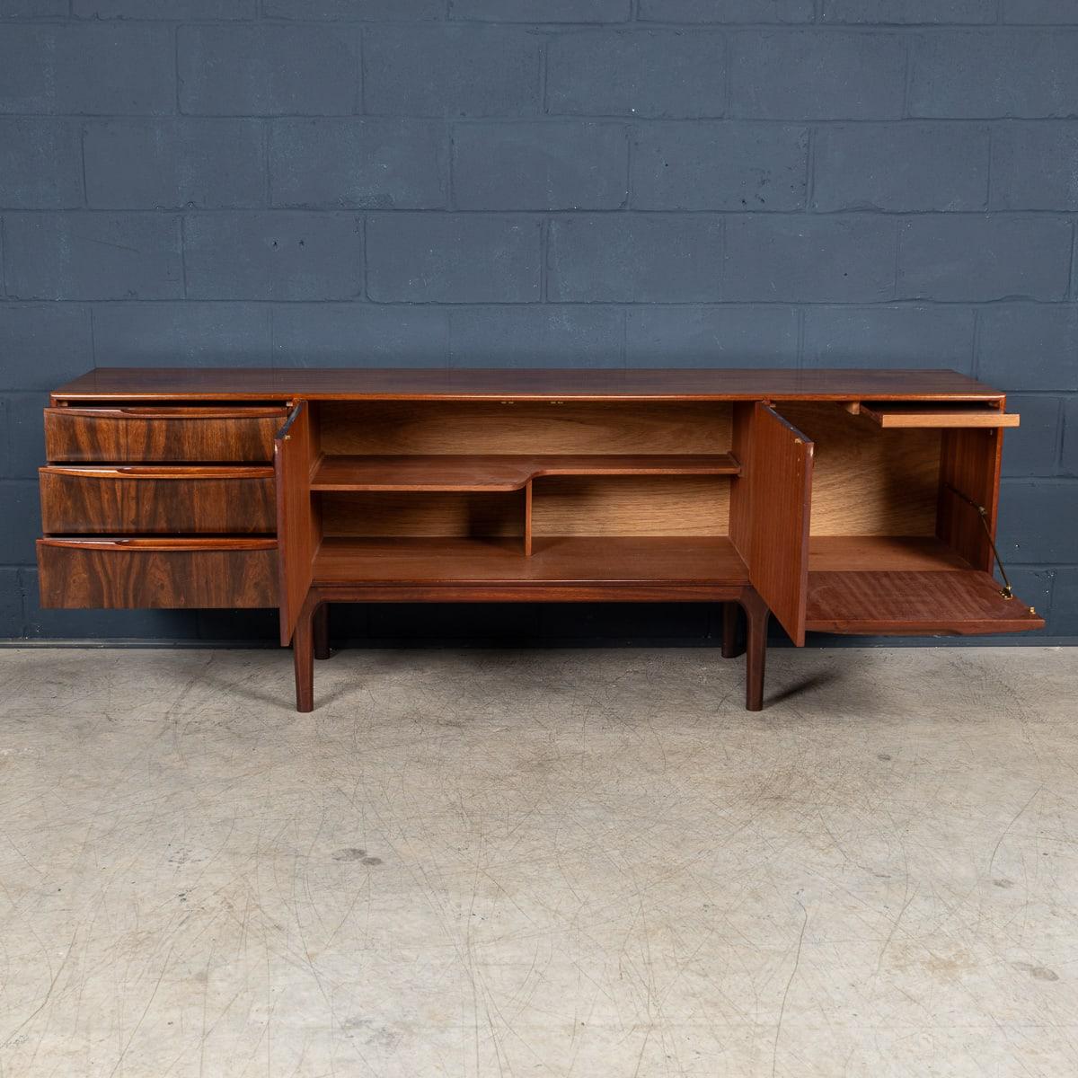 20thC Rosewood Sideboard Designed By Tom Robertson For A.H. Mcintosh & Co Ltd 1