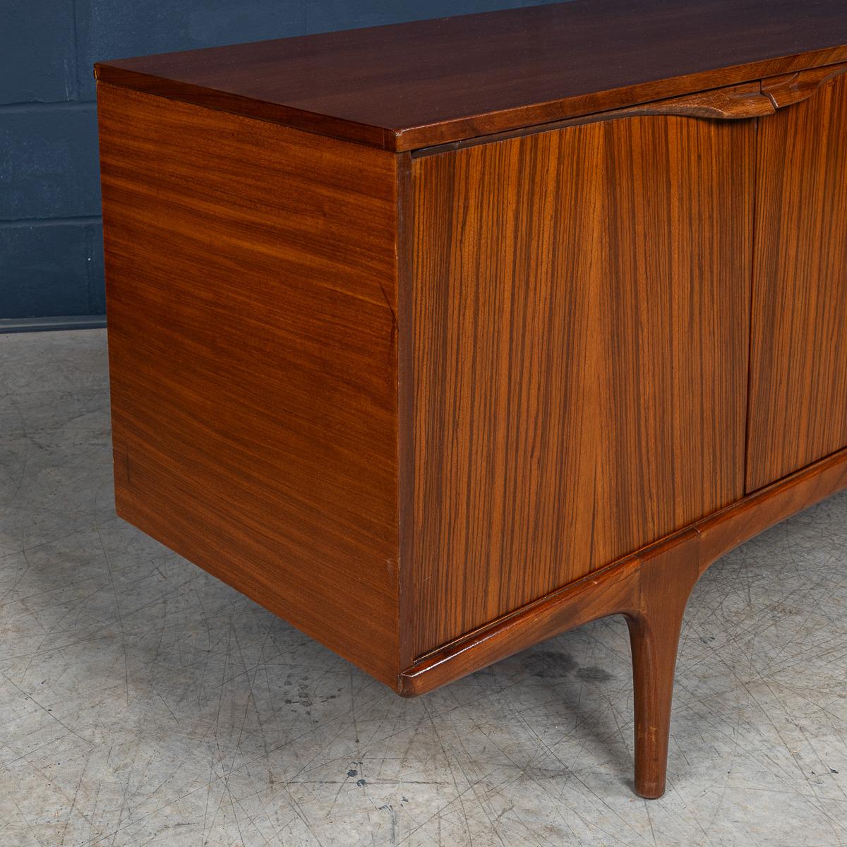 20thC Rosewood Sideboard Designed By Tom Robertson For A.H. Mcintosh & Co Ltd For Sale 1