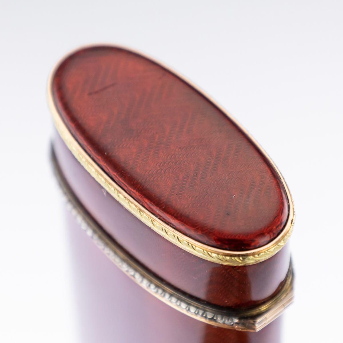 20th Century Russian Faberge Silver, Gold and Enamel Cigarette Case, circa 1900 4