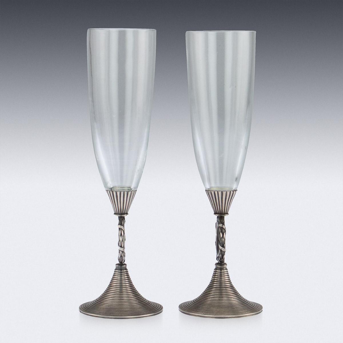 faberge champagne flutes