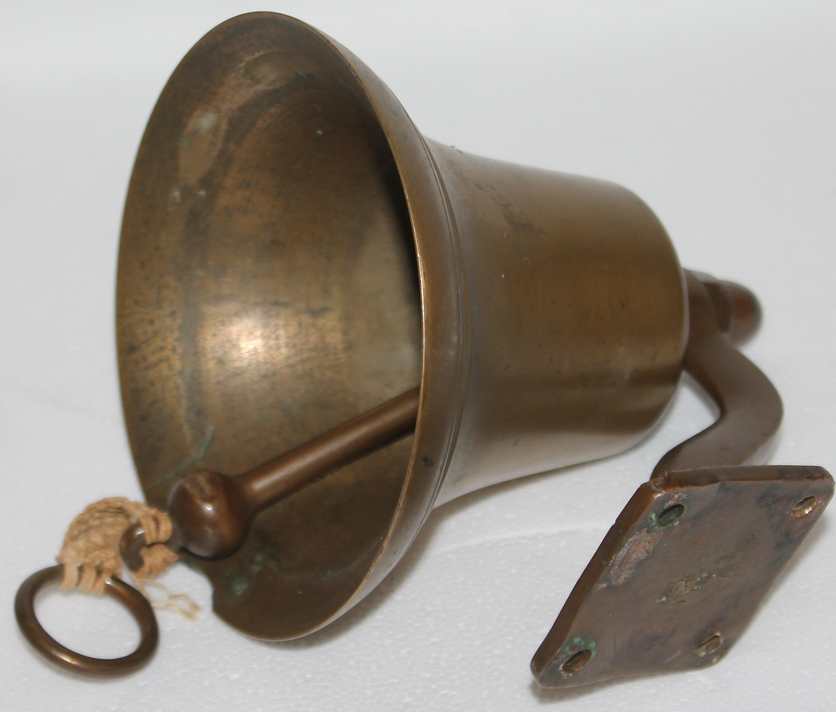 American 20thc Ships Brass Bell