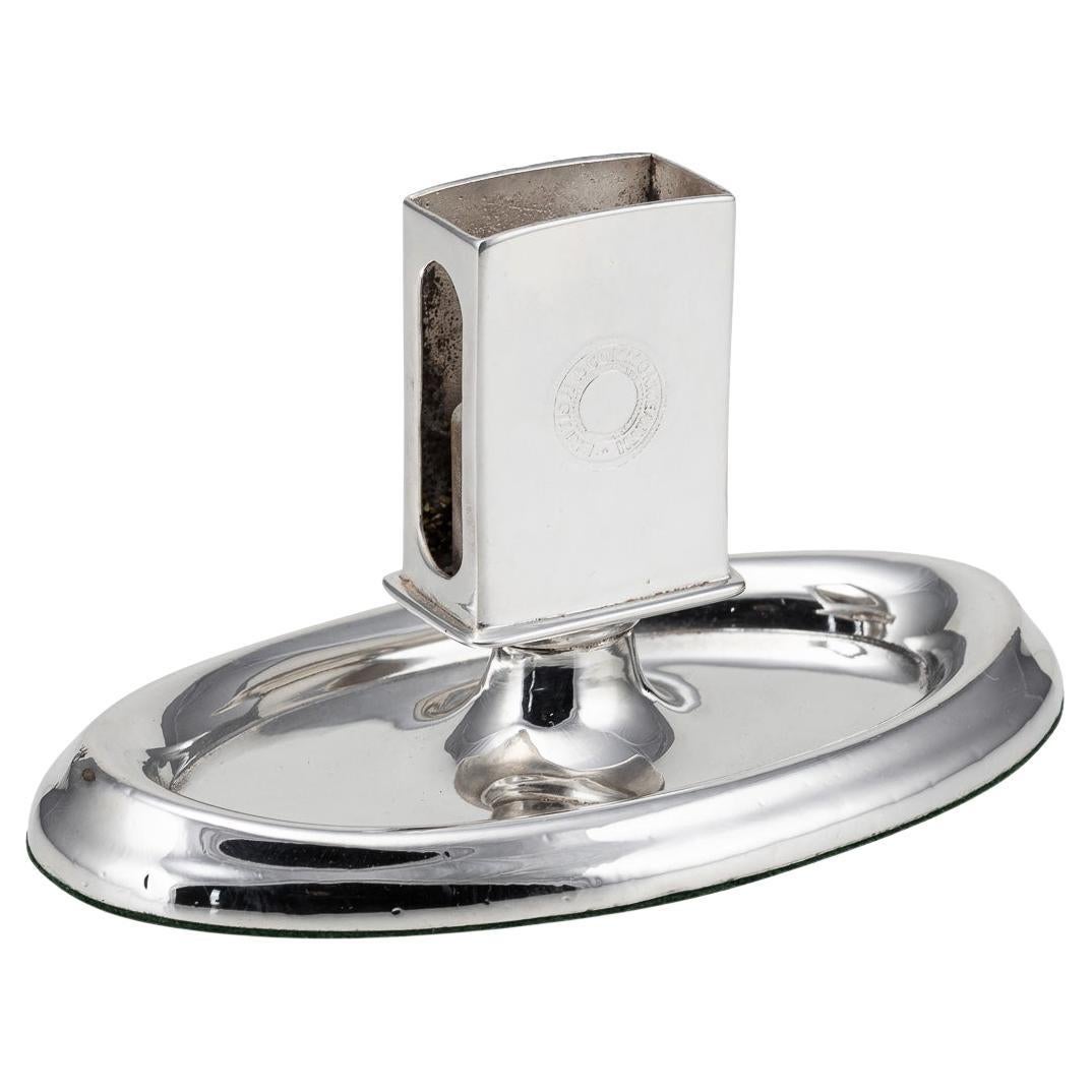 Portafiammiferi e posacenere in argento del 20° secolo della RMS Windsor Castle c.1959 in vendita