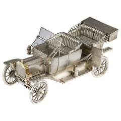 20th Century Solid Silver Ford Model T 'Tin Lizzie', Garrard & Co, circa 1978