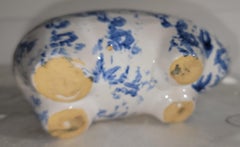 20th Century Sponge Ware Piggy Bank