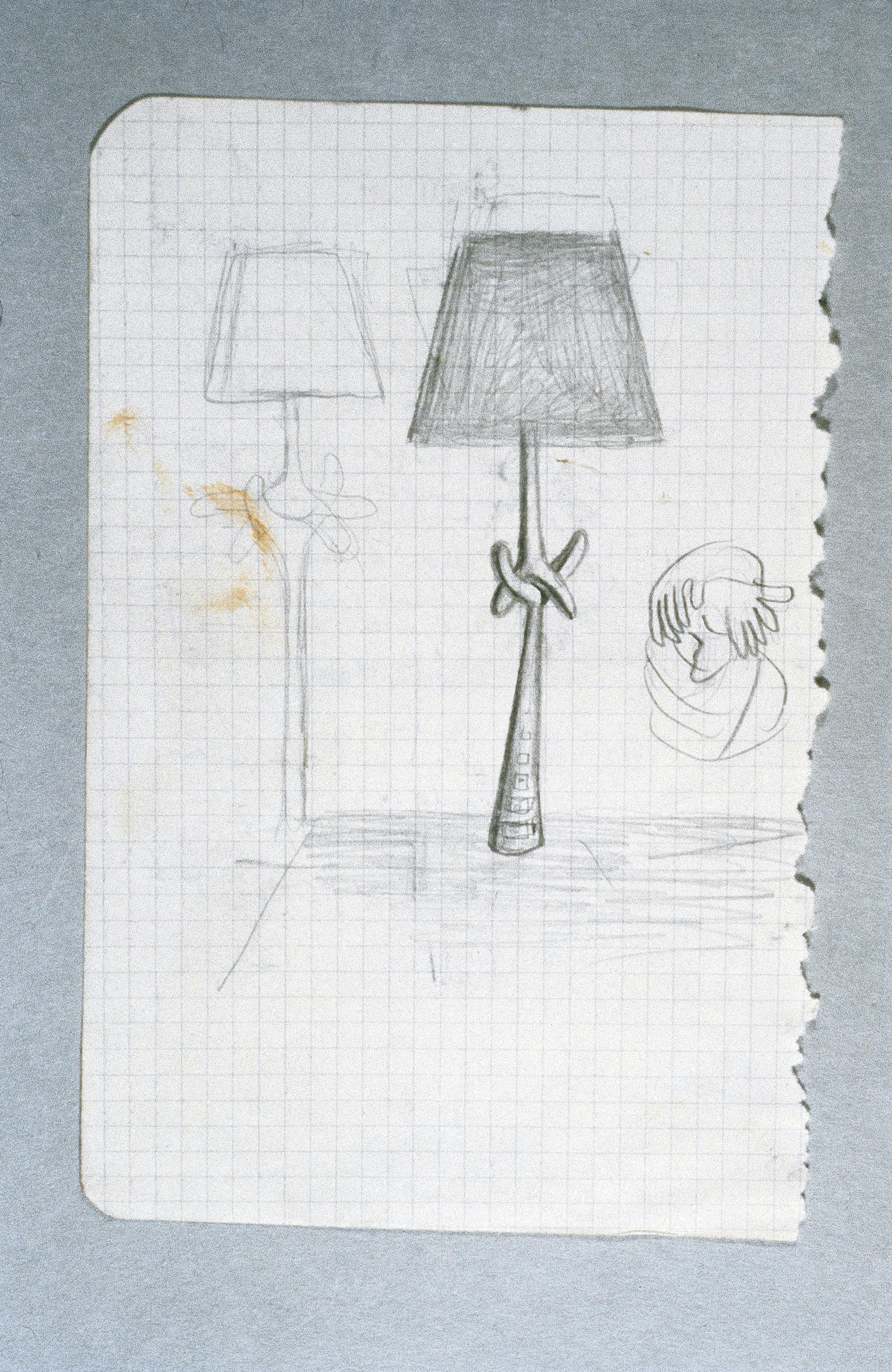 20thCentury Black Limited Ed. Skulpturale Tischlampe Modell Cajones Salvador Dalí (Lackiert) im Angebot
